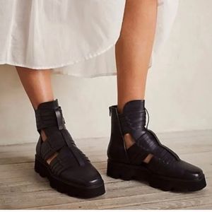 Free people hydra huarache lug boots